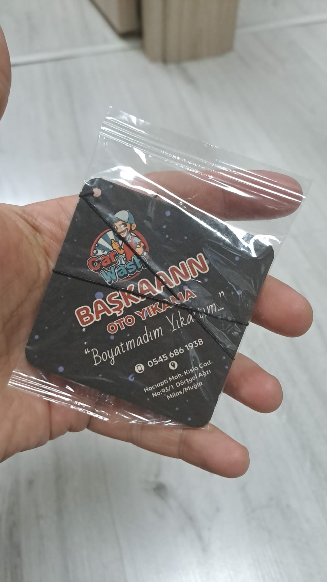 İzmir Baskılı Oto Koku